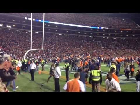 Auburn's Chris Davis wins the 2013 Iron Bowl (Winning endzone POV)
