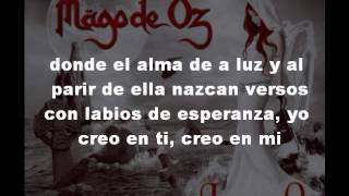 Creo (la voz dormida parte II) Mägo de Oz con letra