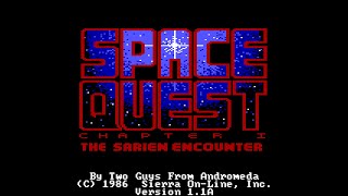 Space Quest I AGI Tandy Playthrough