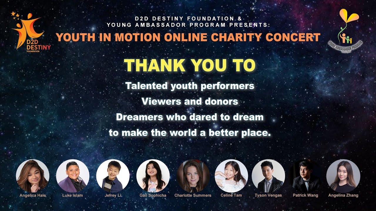 Youth in Motion Concert 2020