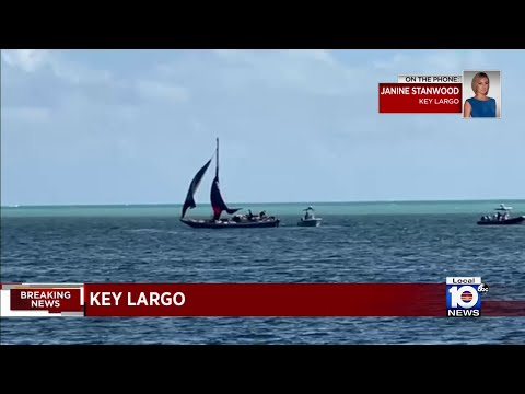 Large group of Haitian migrants land in Key Largo