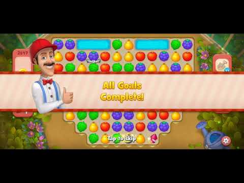 GardenScapes level 2641, 2643, 2644, 2645, 2646, 2647, 2648, 2649, 2650. No boosters