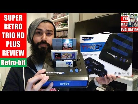 Super Retro Trio HD Plus Review | Unboxing | Retro-Bit | NES | SNES | Genesis | Clone Console