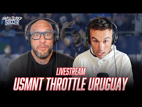 USMNT vs Uruguay Reaction Livestream