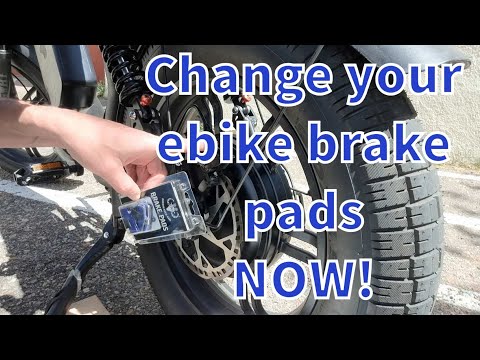 How to change ebike brake pads