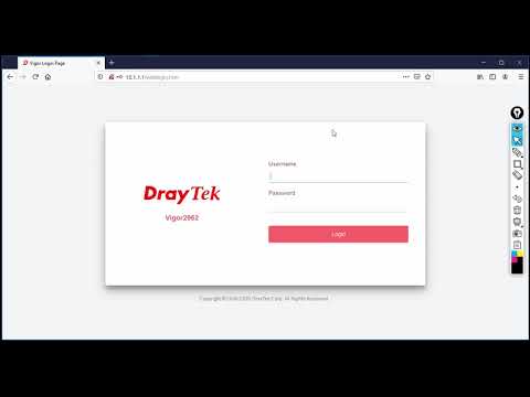 Maršrutizatorius DrayTek Vigor 2962 video