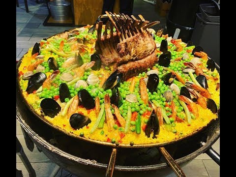 PAELLA CON CORDERO! 🍖🥘 🔝💯🔥🔥