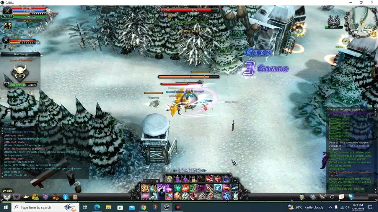 Last PVP on Cabal GSP before server is closed