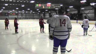 preview picture of video 'Milford Scarlet Hawks Hockey - January 18, 2014 vs Hopedale/Millis'