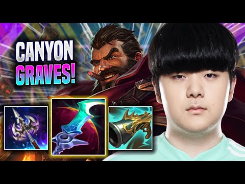 CANYON IS A GOD WITH GRAVES! - DK Canyon Plays Graves JUNGLE vs Wukong! | Season 2022