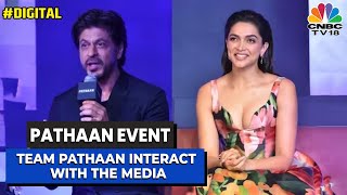 SRK, Deepika Padukone & John Abraham Interact With The Media On Pathaan's Box Office Success