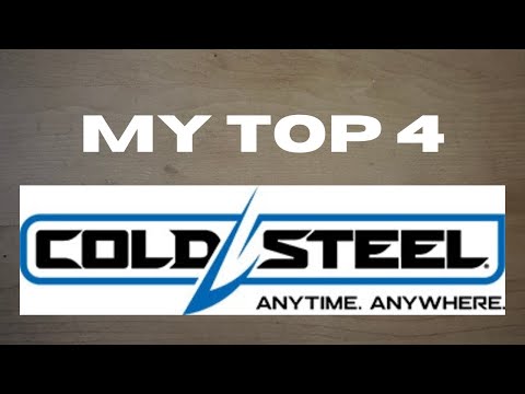 My Top 4 Cold Steel Knives