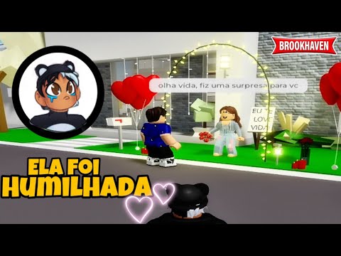 She made a love surprise but was HUMILIATED in Brookhaven #roblox