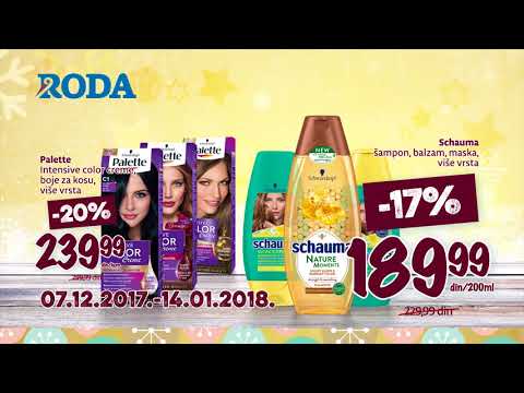 Roda: lepota i nega 7.12.2017 - 14.01.2018.