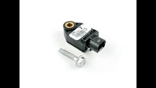 2007 Toyota Corolla Code B1610 or B1615. Front Impact sensor replacement.