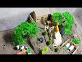 Diy Build A Village On The Top Of A Beautiful Rocky Mountain Goat Barn Byre House For Animals