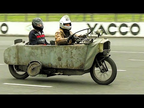 Oddities on Wheels - Strange Cars & Special Motorcycles at Vintage Revival Montlhéry