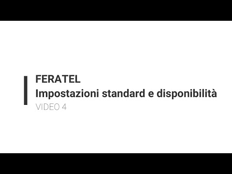 Feratel - Definizione prezzi e disponibilità delle camere