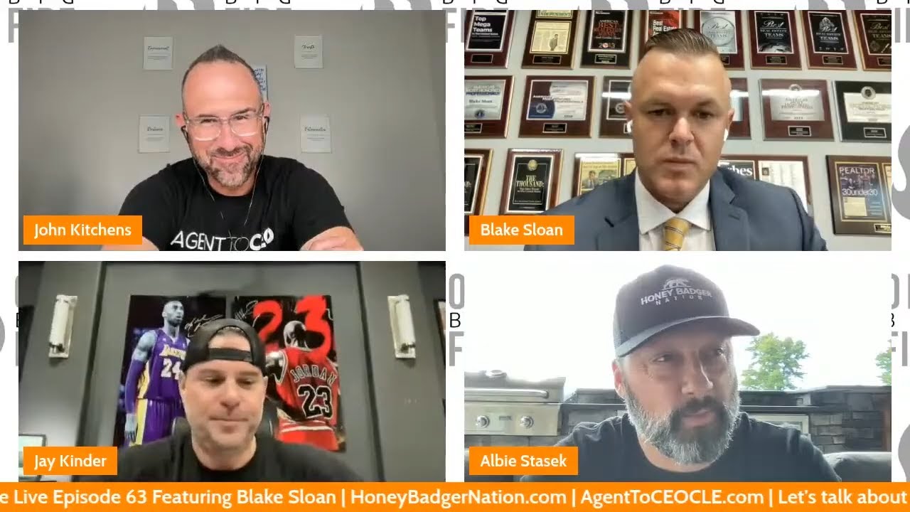 One Big Fire Podcast Featuring Blake Sloan - Agent To CEO Real Estate Training & Coaching