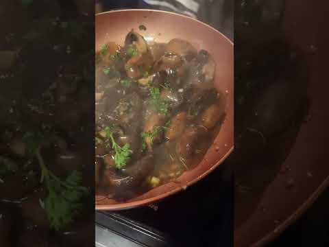 Smothered Portobello Mushrooms