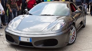 preview picture of video '2x FERRARI F430 + SPIDER - Walkaround, sound and racing 2013'