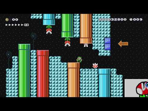 20 seconds: Piranha Cave by Fl4xii - Super Mario Maker 2 - No Commentary 1bu