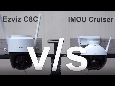 Ezviz C8C VS IMOU Cruiser|| Comparison Between PTZ IP cameras