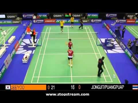 R16 - MD - LEE Y.D. / YOO Y.S. vs M.JONGJIT / N.PUANGPUAPECH - 2013 French Open