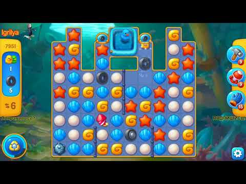Fishdom level 7951 / Фишдом уровень 7951