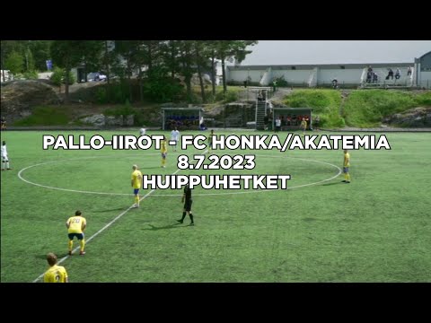 Huippuhetket: Pallo-Iirot - FC Honka/Akatemia 8.7.2023
