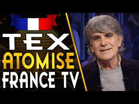 🇫🇷FRANCE TV - TEX ATOMISE DELPHINE ERNOTTE ET DIT LES TERMES