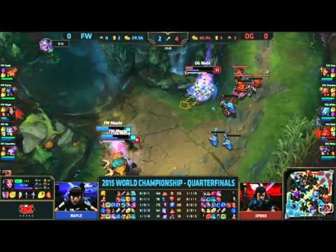 FW Maple 1vs2 OG Niels and Mithy - League of Legends