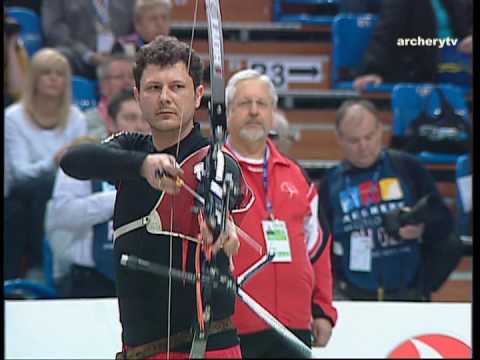 R Dobrowolski v Y Hristov – recurve men gold | Rzeszow 2009 Indoor World Championships