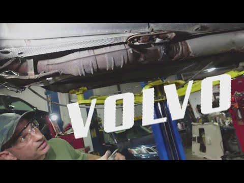 How To Remove Catalytic Converter/Resonator/Muffler VOLVO XC70 2001-2007(Powertrain Removal Part2)