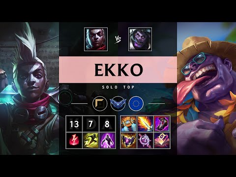 Ekko Top vs Dr. Mundo - EUW Diamond Patch 25.11