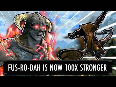 Skyrim But Every Kill Makes My Dragon Shouts STRONGER