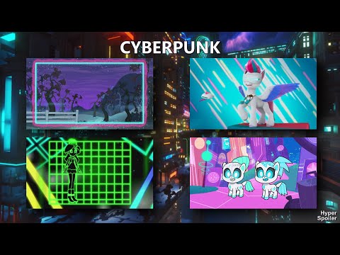 Punk Genres but they're My Little Pony