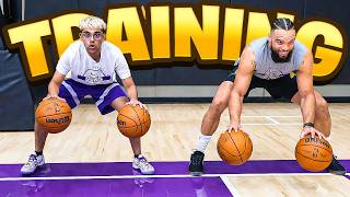 N3on Trains With Dillon Brooks!