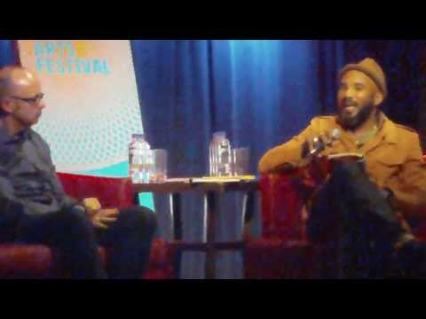 Kilkenny Arts Week Aug 2013 - Banter at the Set - Anthony Joseph