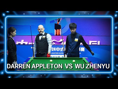 WU ZHENYU (CHN) VS DARREN APPLETON （VS）| 2024 JOY Heyball Masters Leshan Station
