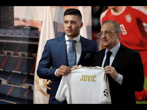 Luka Jovic unveiled as Real Madrid's new striker – as it happened! Video