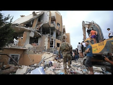 Destruction following Israeli strike on Barja in Lebanon's Shouf mountains | AFP