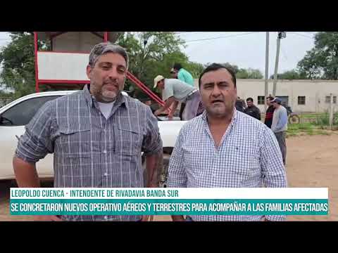 SALTA - Brindaron asistencia vía aérea a más de 1.000 familias de Rivadavia Banda Norte y Banda Sur