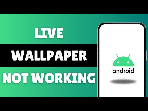 Live Wallpaper Not Working On Android Problem | Live Wallpaper Not Working On Lock Screen Android