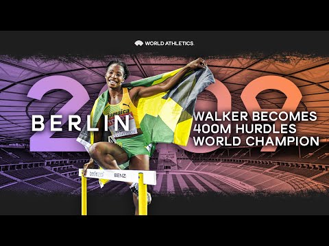 Epic celebration in women's 400m hurdles final | World Athletics Championships Berlin 2009