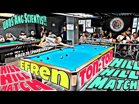 Efren Reyes 🆚 Ton ton 💯Race 19 💯[PAREHAS] @EastWest Bank, Caloocan-A. Mabini G/F Gee Bee Bldg