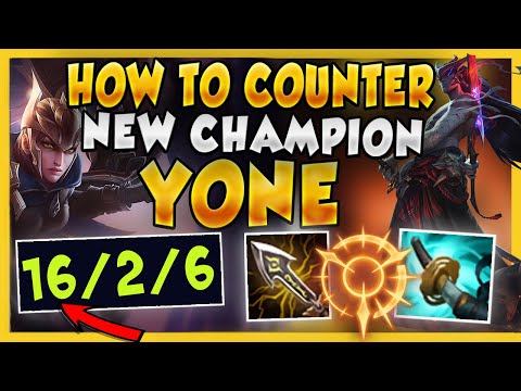 THIS IS HOW YOU COUNTER THE NEW LEAGUE CHAMPION YONE (EDUCATIONAL COMMENTARY) - League of Legends