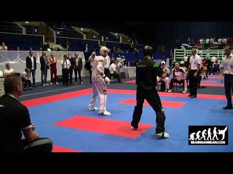 Robbie McMenamy v Zsolt Moradi WAKO European Championships 2012