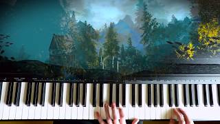 From Past to Present (Piano Version) - Jeremy Soule | The Elder Scrolls V: Skyrim Soundtrack