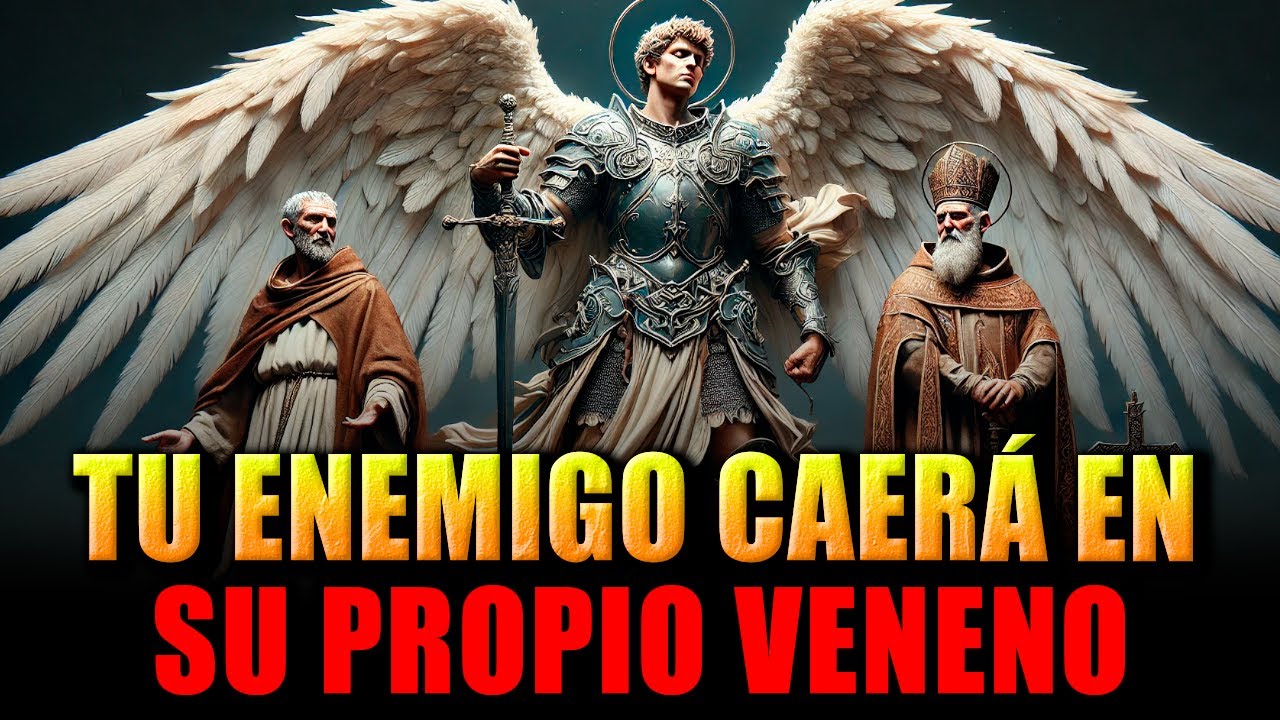 🛑LA MÁS FUERTE PARA DEVOLVER HECHIZOS Y DERROTAR ENEMIGOS - SAN BENITO, SAN MIGUEL Y SAN CIPRIANO